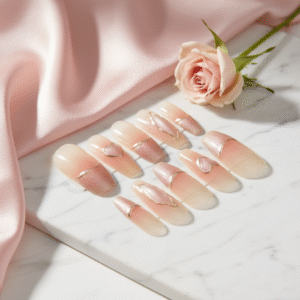 Customized Press-On Nails – Made Just for You (Personalized Nail Art Set)