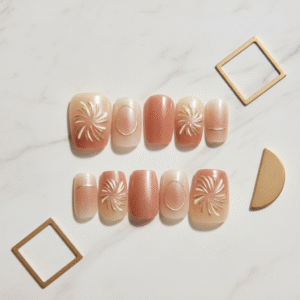 Customized Press-On Nails – Made Just for You (Personalized Nail Art Set)