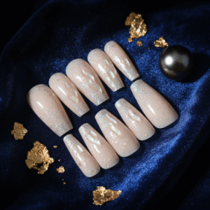 Customized Press-On Nails – Made Just for You (Personalized Nail Art Set)