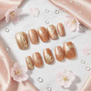 Customized Press-On Nails – Made Just for You (Personalized Nail Art Set)