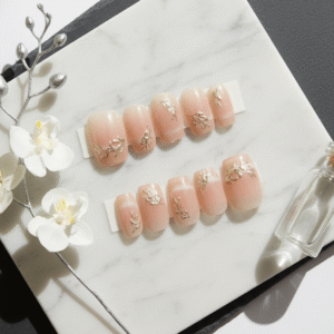 Customized Press-On Nails – Made Just for You (Personalized Nail Art Set)
