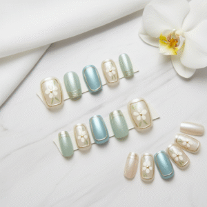 Customized Press-On Nails – Made Just for You (Personalized Nail Art Set)