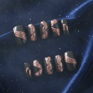 Customized Press-On Nails – Made Just for You (Personalized Nail Art Set)