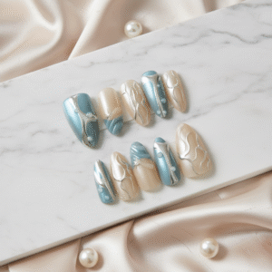 Customized Press-On Nails – Made Just for You (Personalized Nail Art Set)