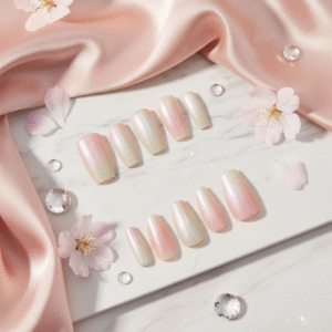 Customized Press-On Nails – Made Just for You (Personalized Nail Art Set)