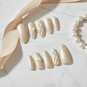 Customized Press-On Nails – Made Just for You (Personalized Nail Art Set)