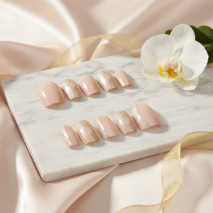 Customized Press-On Nails – Made Just for You (Personalized Nail Art Set)