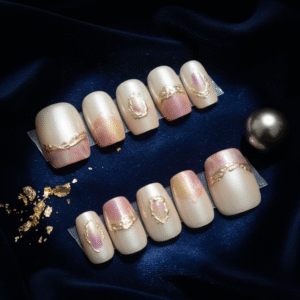 Customized Press-On Nails – Made Just for You (Personalized Nail Art Set)