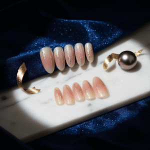 Customized Press-On Nails – Made Just for You (Personalized Nail Art Set)